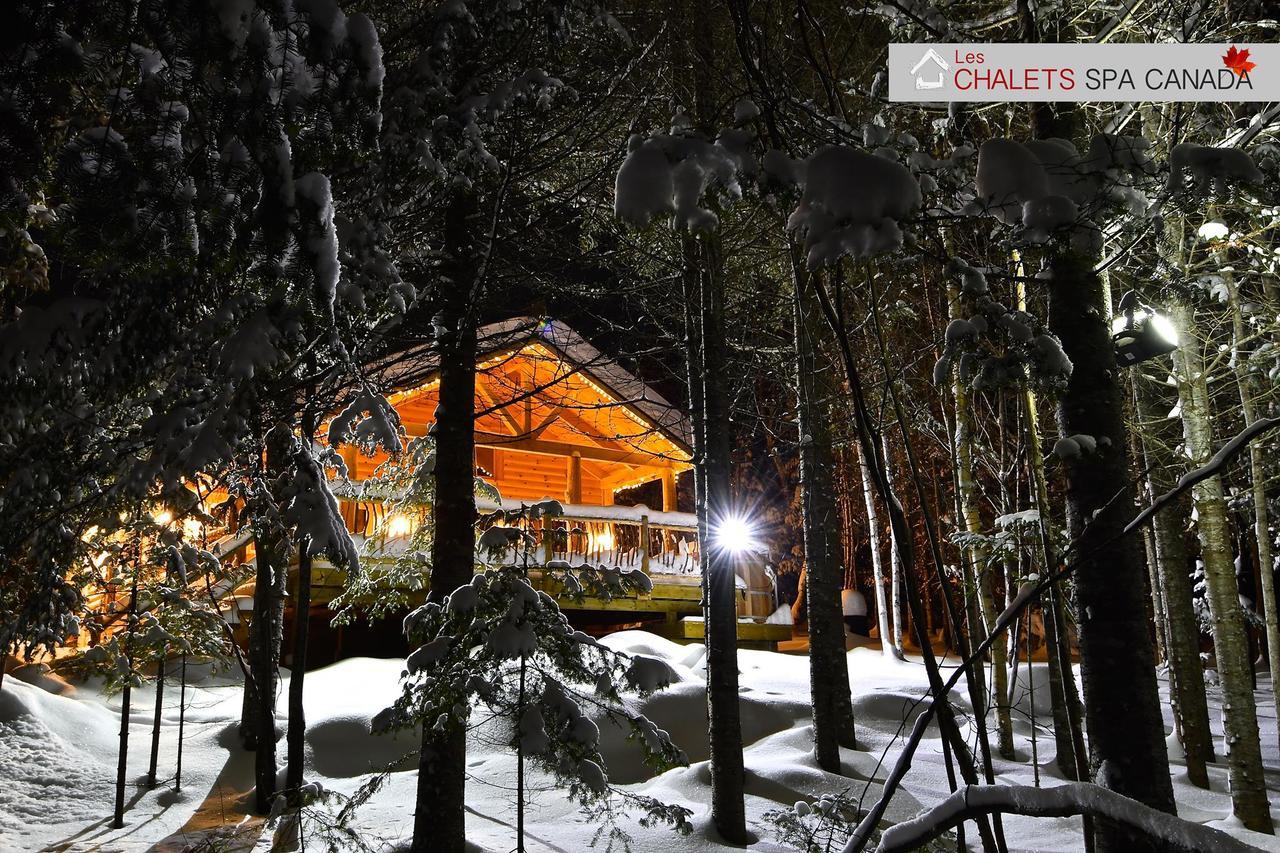 Le Bivouac - Les Chalets Spa Canada La Malbaie Ngoại thất bức ảnh