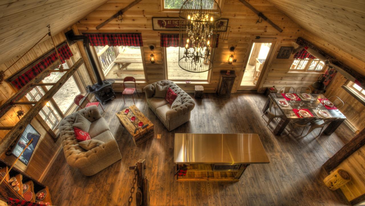 Le Bivouac - Les Chalets Spa Canada La Malbaie Ngoại thất bức ảnh