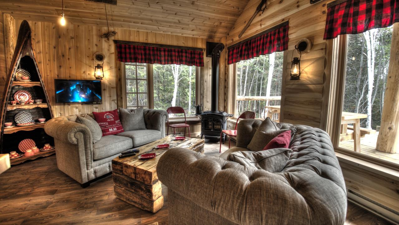 Le Bivouac - Les Chalets Spa Canada La Malbaie Ngoại thất bức ảnh