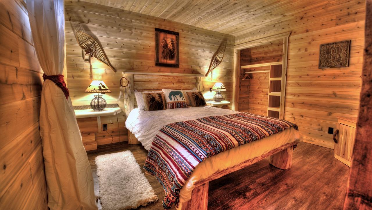 Le Bivouac - Les Chalets Spa Canada La Malbaie Ngoại thất bức ảnh