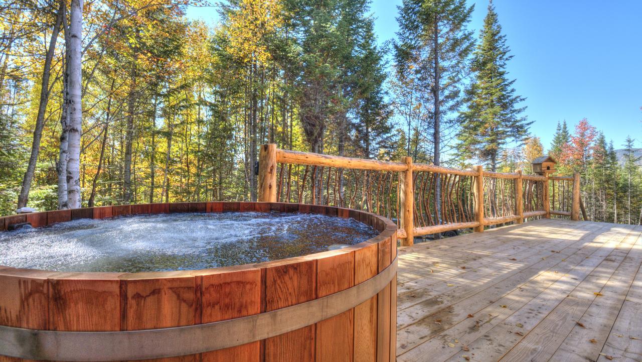 Le Bivouac - Les Chalets Spa Canada La Malbaie Ngoại thất bức ảnh