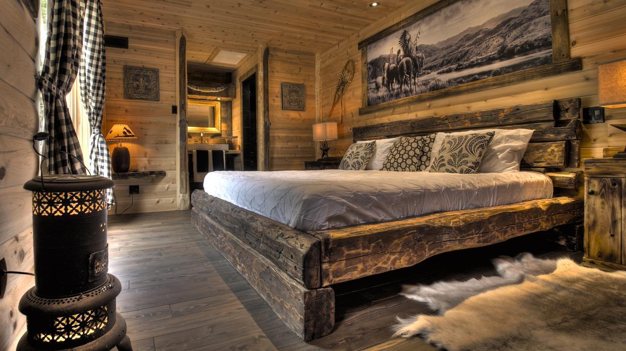 Le Bivouac - Les Chalets Spa Canada La Malbaie Ngoại thất bức ảnh